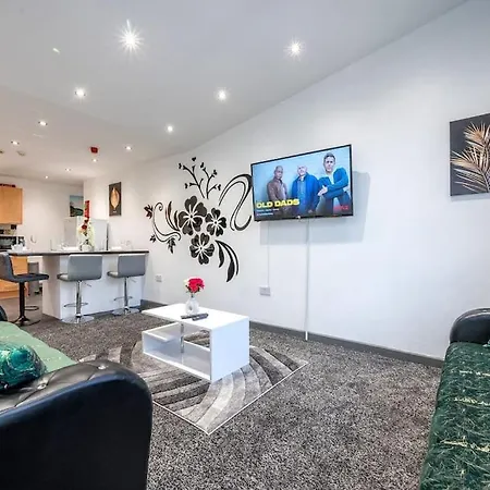 Apartmán *f4gh For Your Relaxed & Cosy + Free Parking + Free Fast Wifi * *